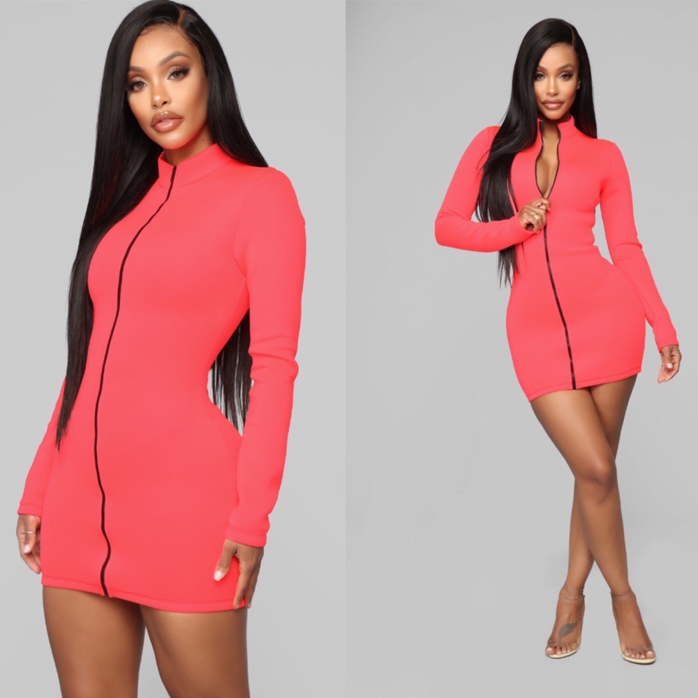 Fashion Nova Neon Dress